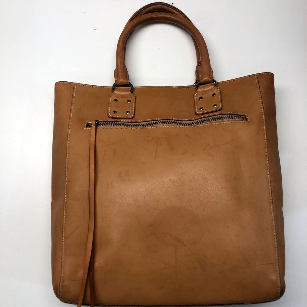 Club Monaco Leather Hand Bag Tote